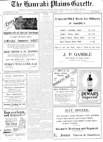 Issue page