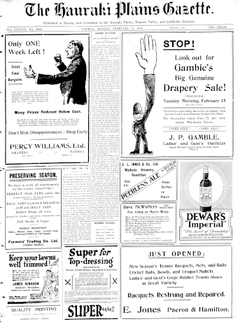 Issue page