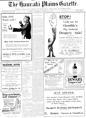 Issue page