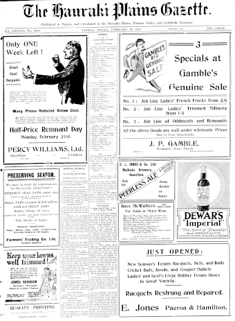 Issue page