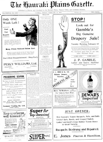 Issue page
