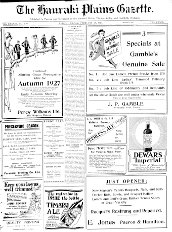 Issue page