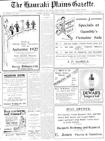 Issue page