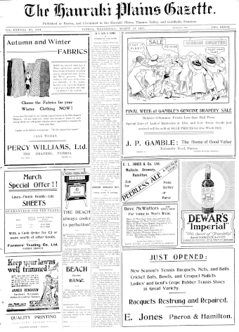 Issue page