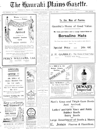 Issue page