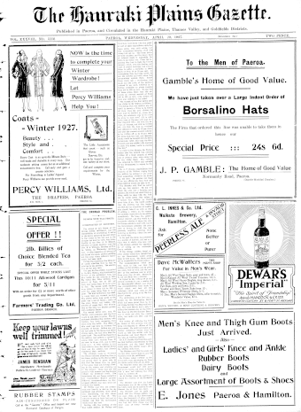 Issue page