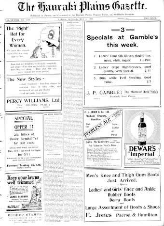 Issue page