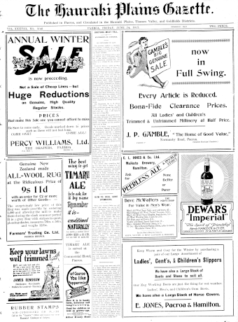 Issue page