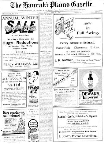 Issue page