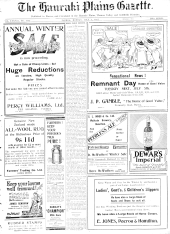 Issue page