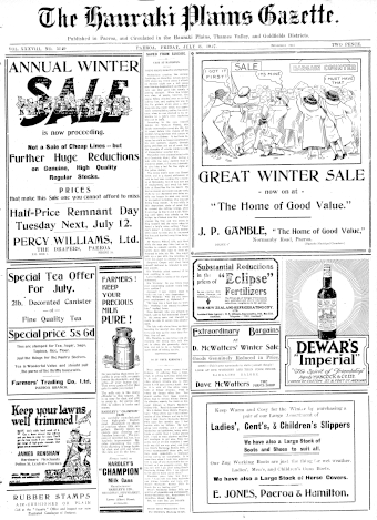 Issue page
