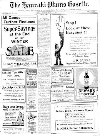 Issue page