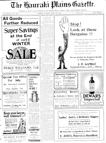 Issue page