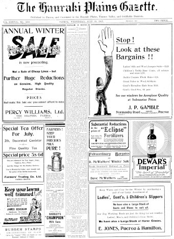 Issue page