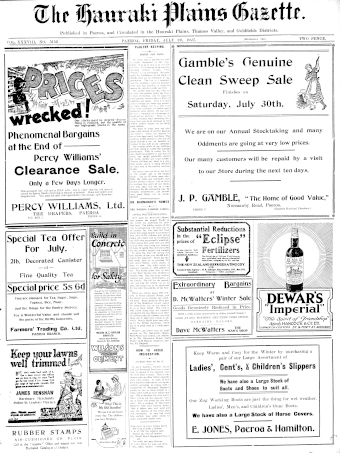Issue page