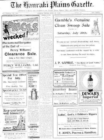 Issue page