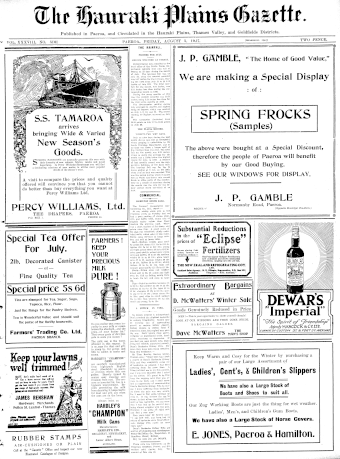 Issue page