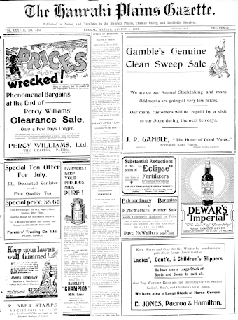 Issue page
