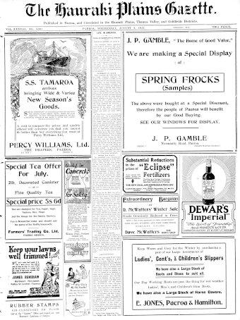 Issue page