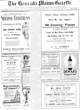 Issue page