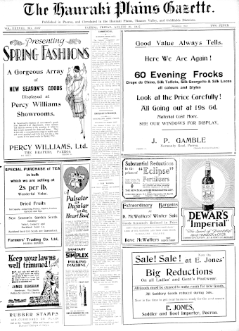 Issue page