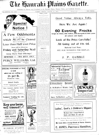 Issue page