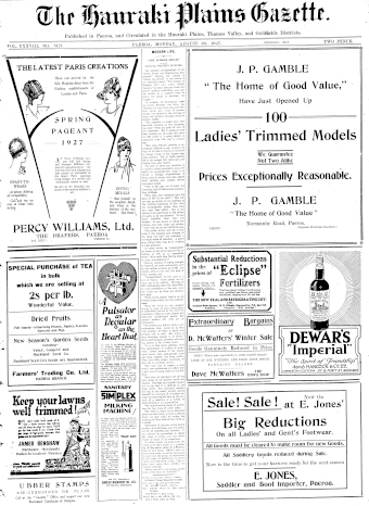 Issue page