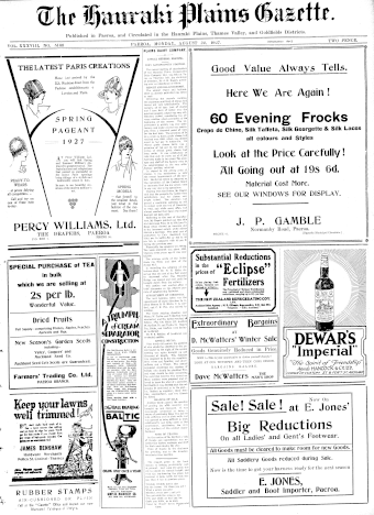 Issue page