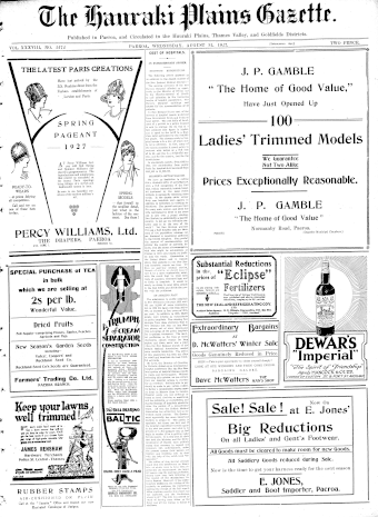 Issue page