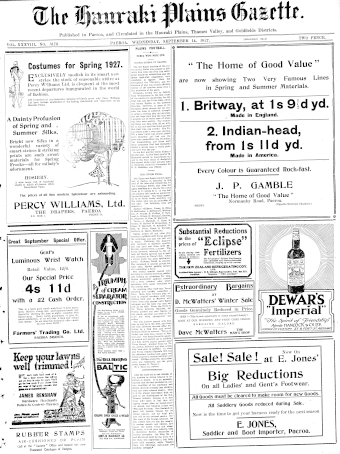Issue page
