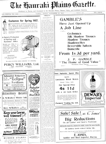 Issue page