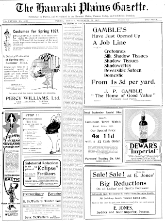 Issue page