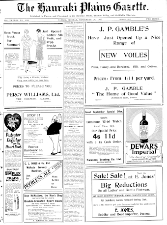 Issue page