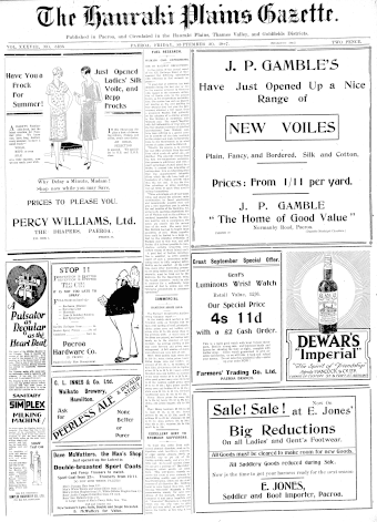 Issue page