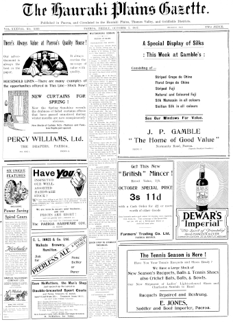 Issue page