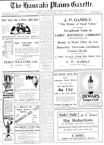 Issue page