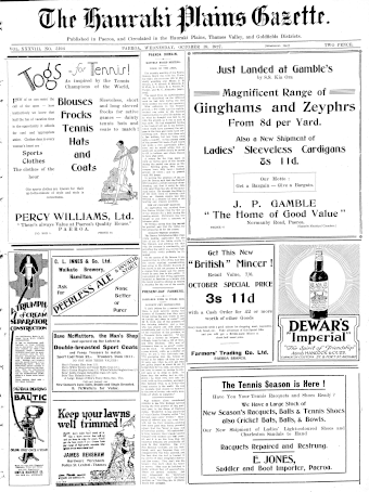 Issue page
