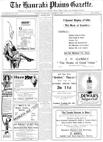 Issue page