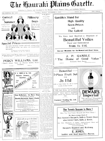 Issue page