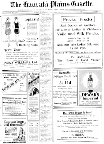 Issue page