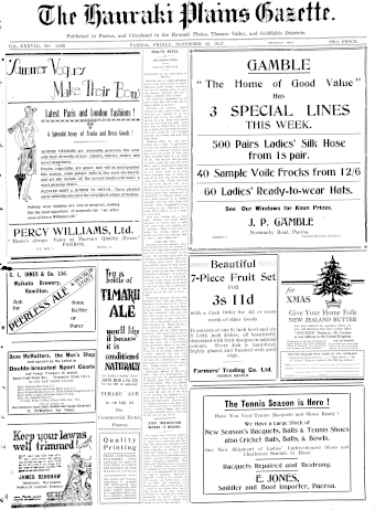 Issue page