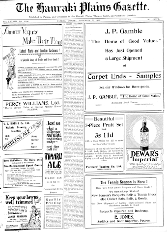 Issue page