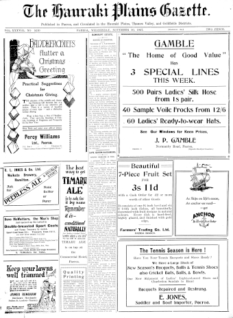 Issue page