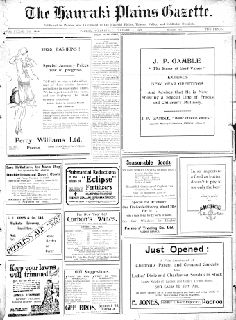 Issue page