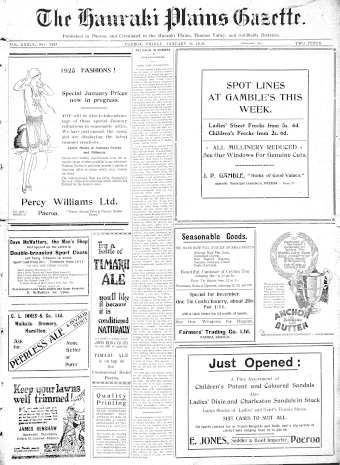 Issue page