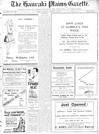 Issue page