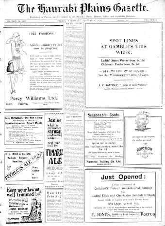Issue page