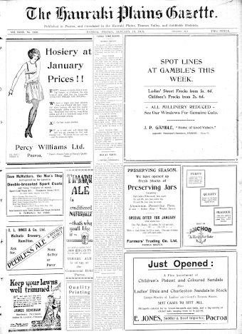 Issue page