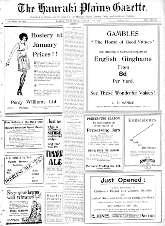 Issue page