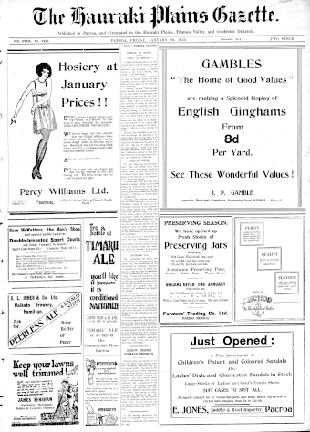 Issue page